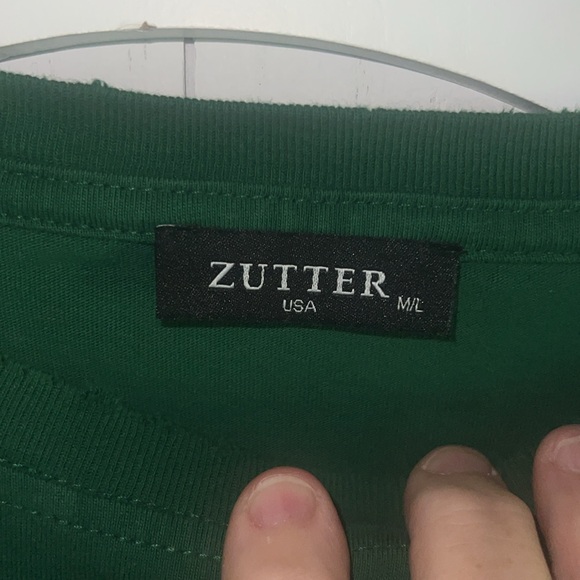 Zutter- 100% Cotton/ Green Cosmic Cowgirl T-Shirt. M/L - Picture 6 of 6